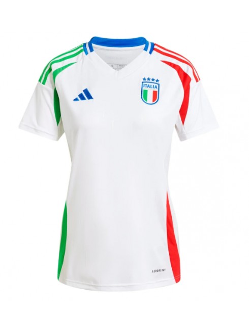 Italija Zenski Gostujuci Dres EP 2024 Kratak Rukavima Italija Zenski Gostujuci Dres EP 2024 Kratak Rukavima